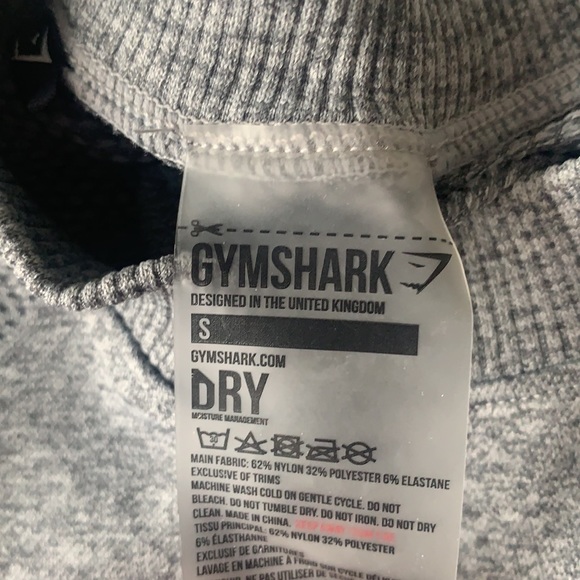 Like new grey, small cropped long sleeve - Picture 2 of 2